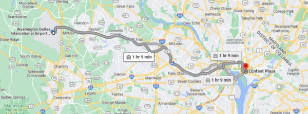 Washington Google Map