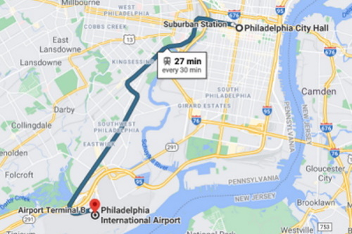 Philadelphia Google Maps