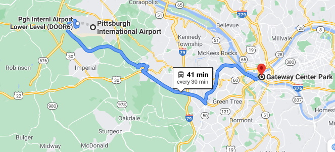 Pittsburgh Google Maps