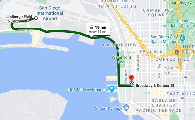 San Diego Google Maps