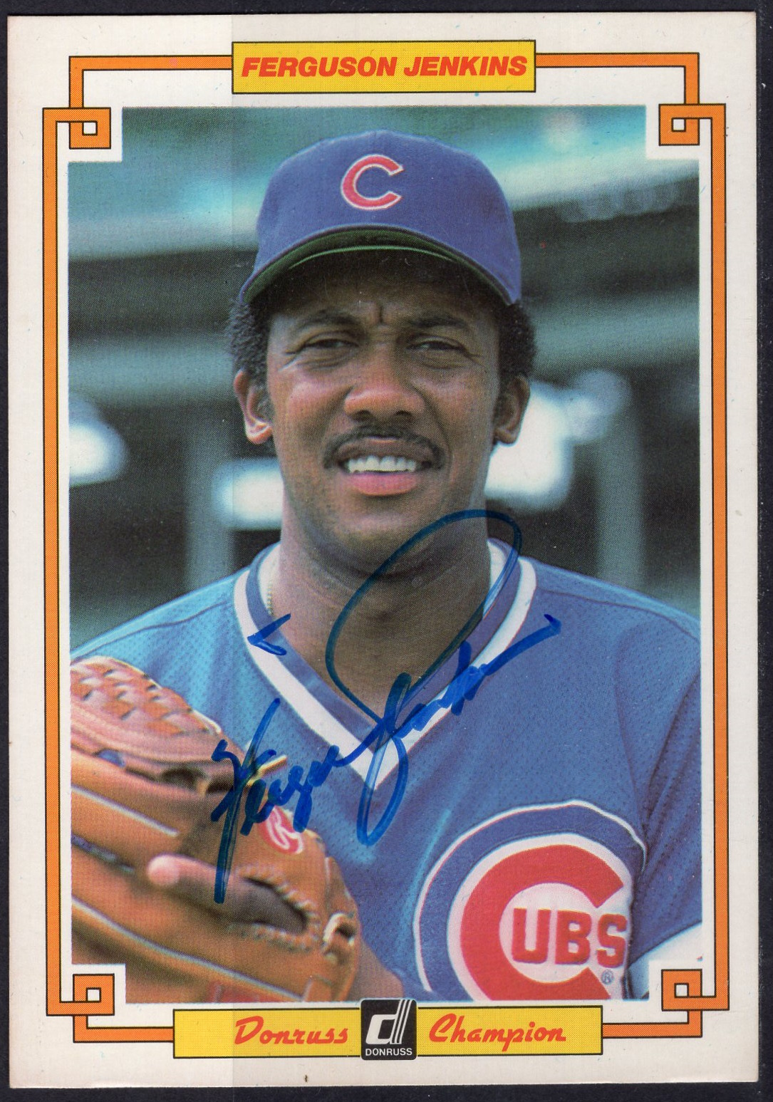 Ferguson Jenkins baseball card