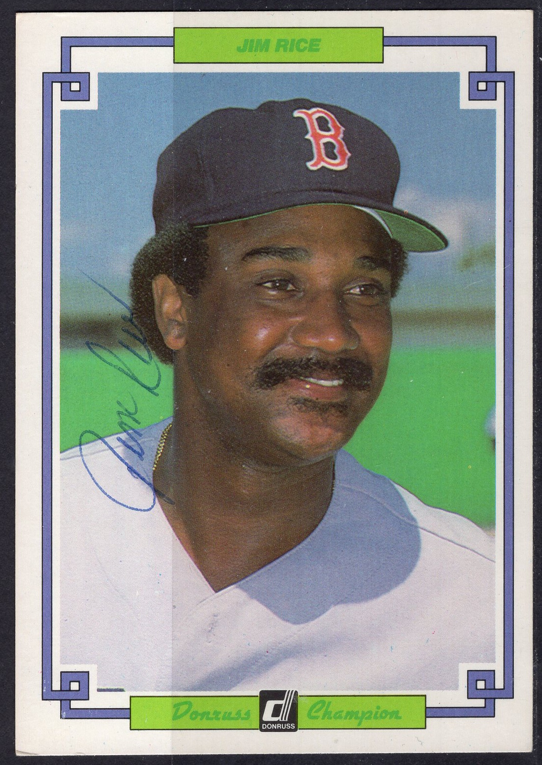 Jim Rice baseball card