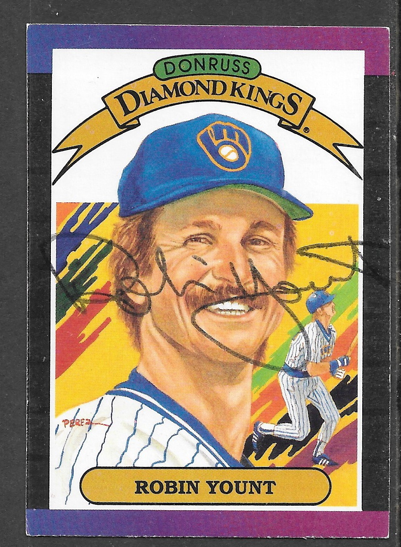 Robin Yount baseball card