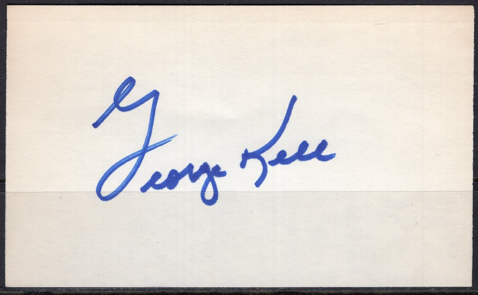 George Kell autograph