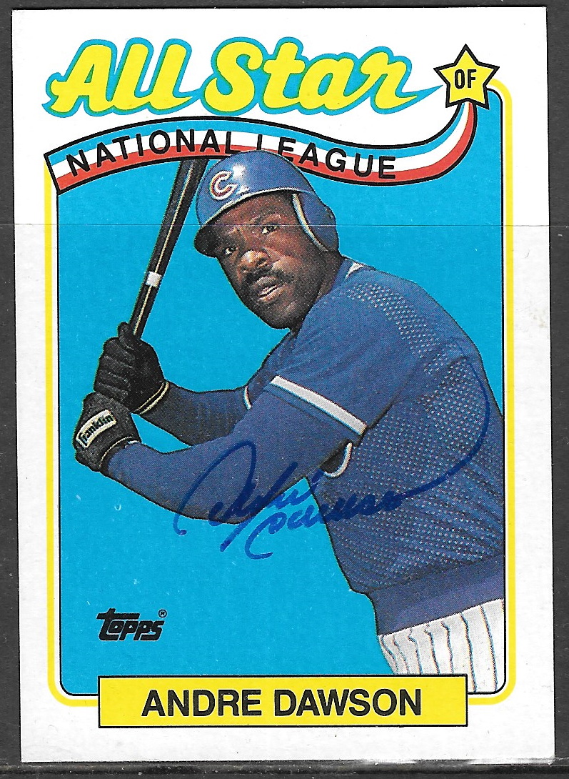 Andre Dawson baseball card