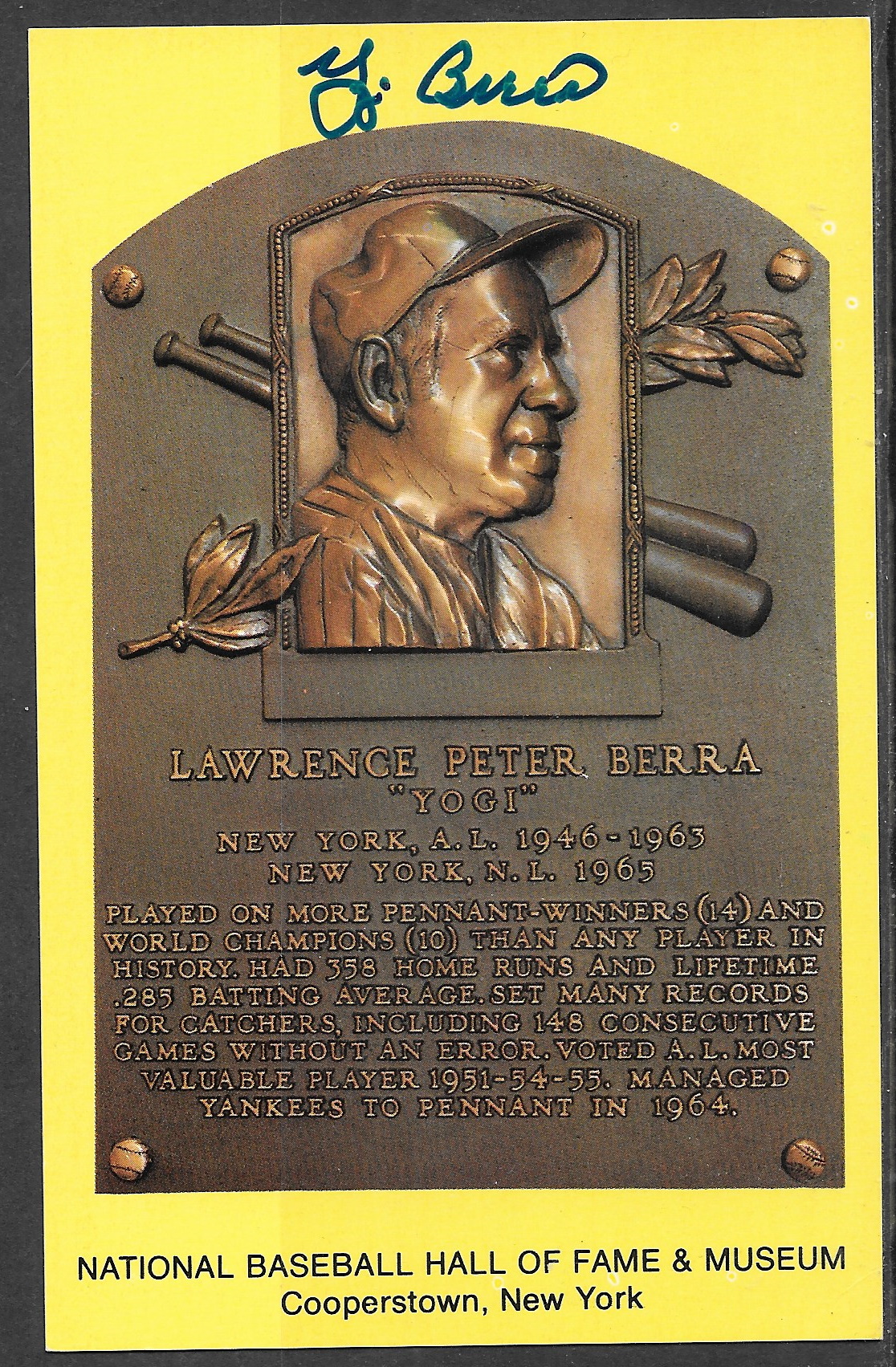 Stan Musial plaque