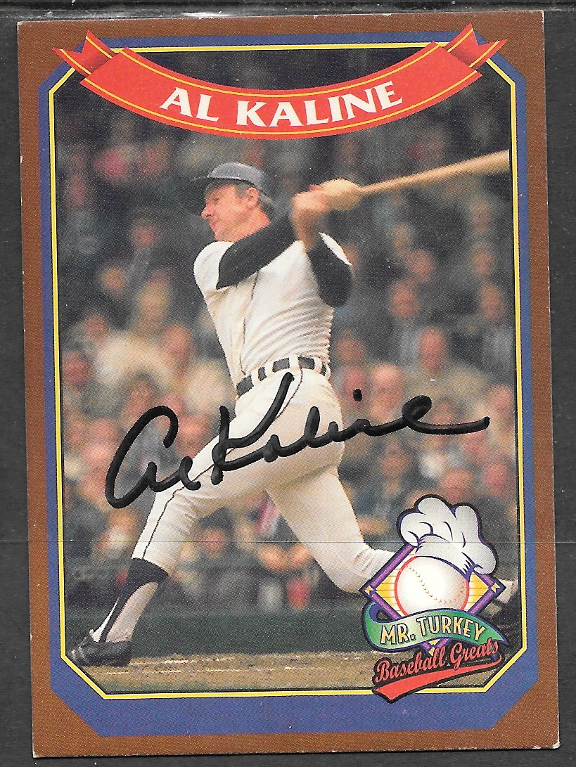 Al Kaline baseball card